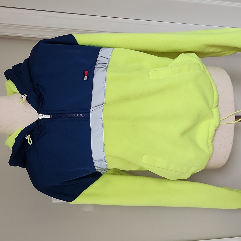 TOMMY HILFIGER SPORT  Polar Fleece 1/4 Zip Hoodie M
